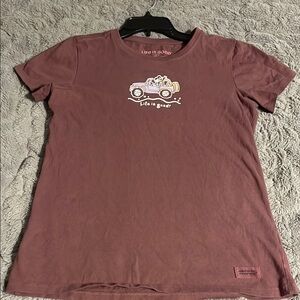 Life is Good Jeep Tee